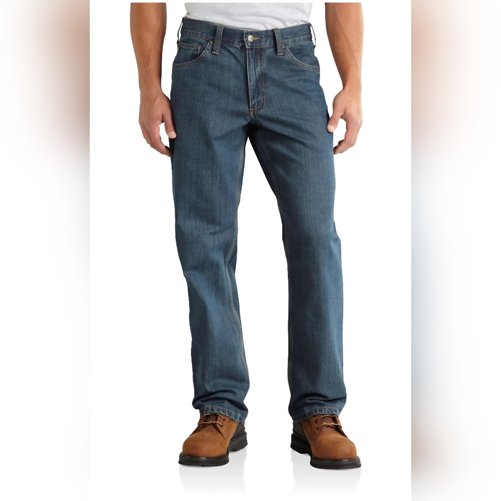 Carhartt Men's Relaxed-Fit Tipton Jean- Size 38x32- NWOT 💙